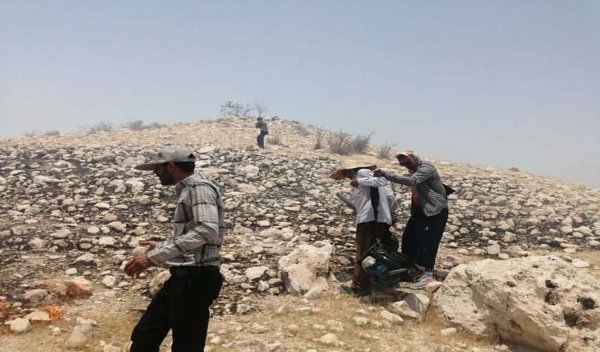 حریق در مراتع شهرستان جم مهار شد