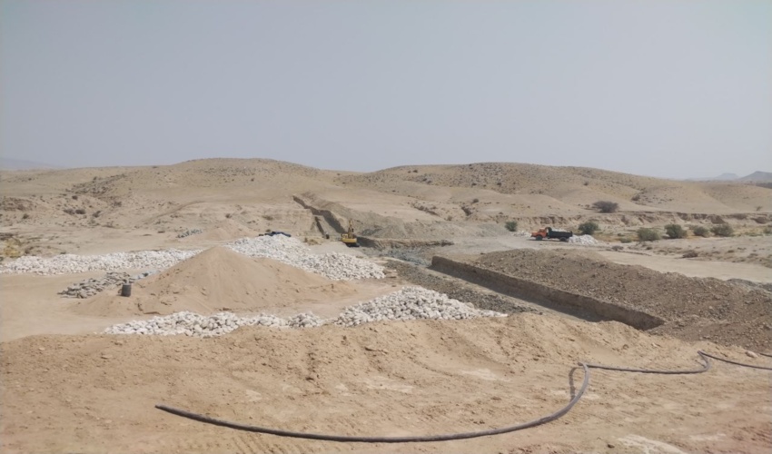 بازدید از پروژه آبخیز بند سنگی ملاتی بوشکان یک شهرستان دشتستان ،استان بوشهر