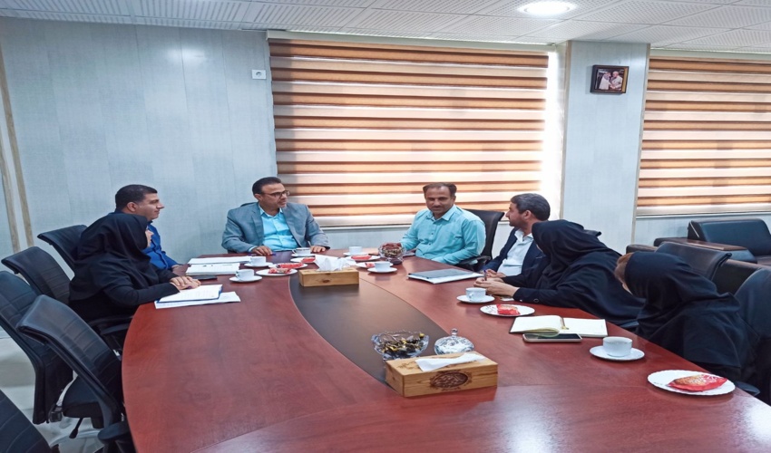  نشست  مدیر کل منابع طبیعی و آبخیزداری با رئیس سازمان نظام مهندسی  استان بوشهر