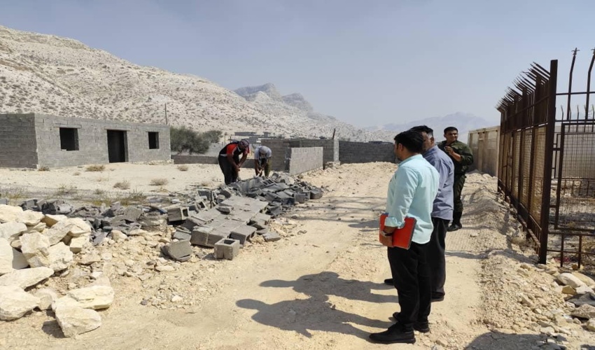 رفع تصرف از اراضی ملی به میزان ۳۶۷۶ متر مربع در شهرستان کنگان