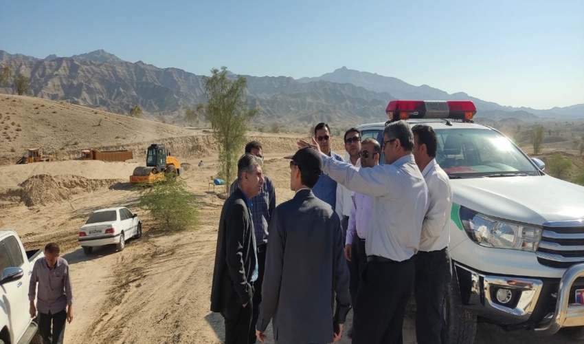 بازدید مدیر کل دفتر حفاظت و حمایت سازمان منابع طبیعی از پروژه های بخش بوشکان 