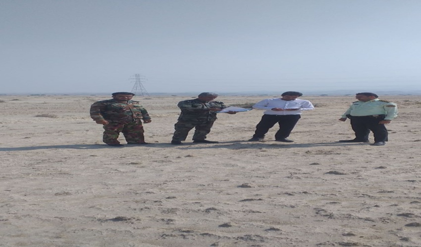 رفع تصرف از اراضی ملی در شهرستان دیر