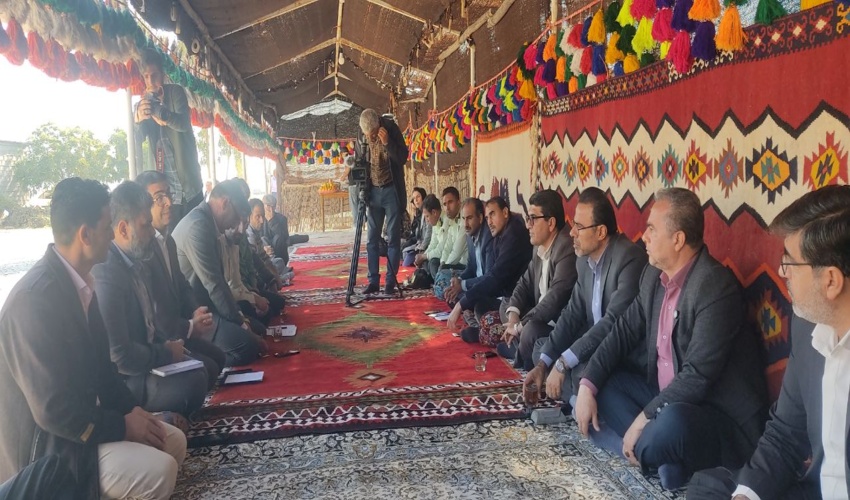 حضور مدیرکل امور مراتع سازمان منابع طبیعی و آبخیزداری کشور در نشست شورای عشایری استان بوشهر 