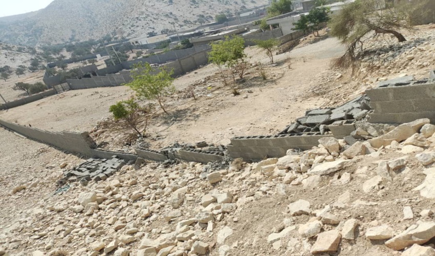 قلع وقمع  مرکبات دراراضی ملی شهرستان جم