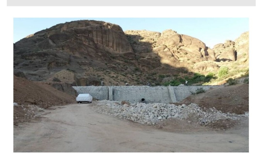 بهره برداری از طرح بند سنگی ملاتی بوشکان در دهه فجر