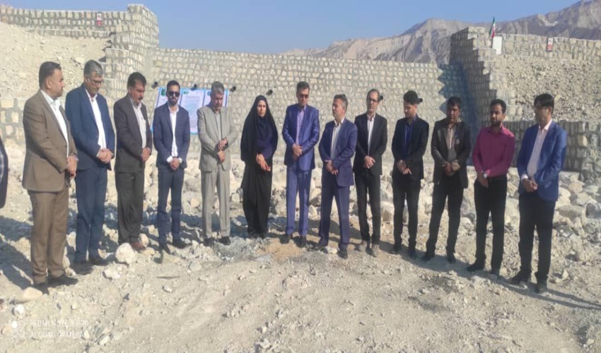 افتتاح سازه آبخیزداری در بخش شنبه شهرستان دشتی
