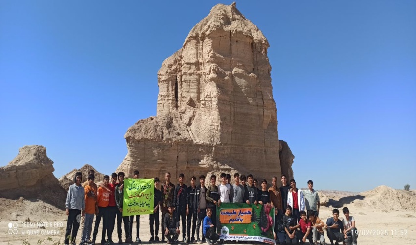 پویش درختکاری در روستای عالی حسینی 