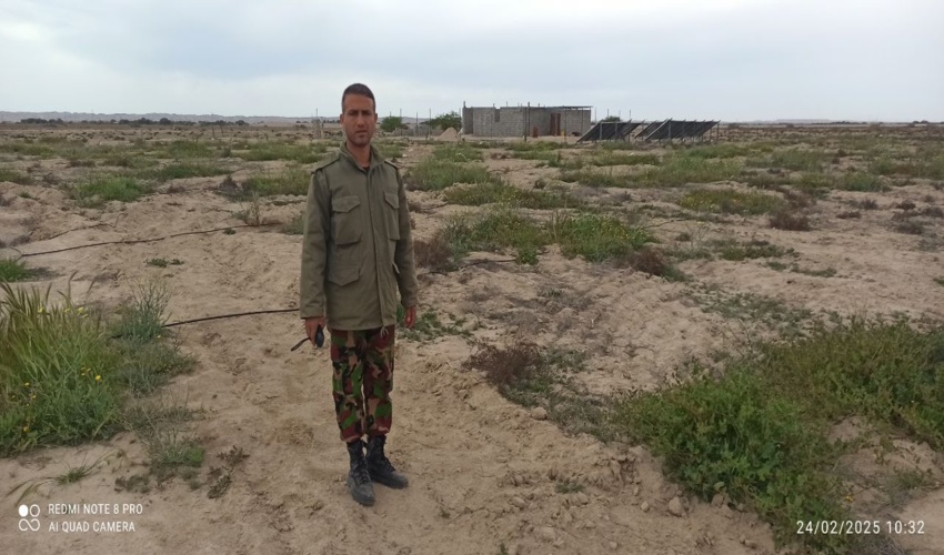 خلع ید و رفع تصرف ۳۵۹۰۷ متر مربع از اراضی ملی در شهرستان تنگستان 